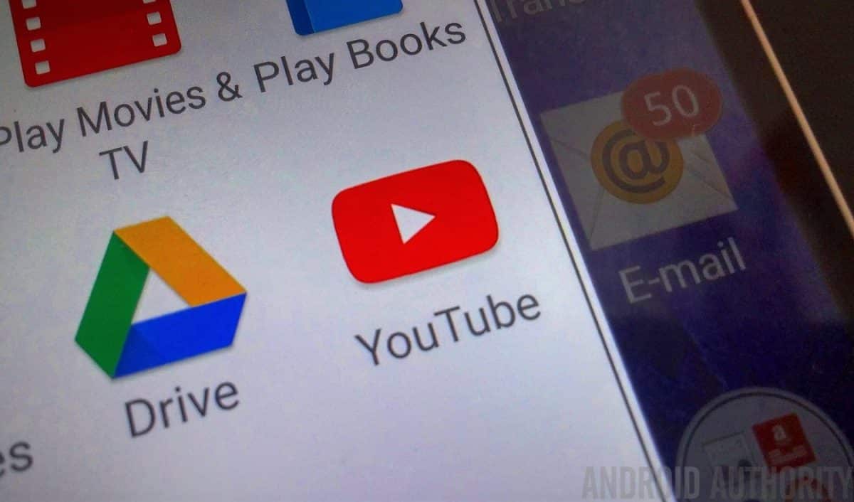 YouTube para Android.