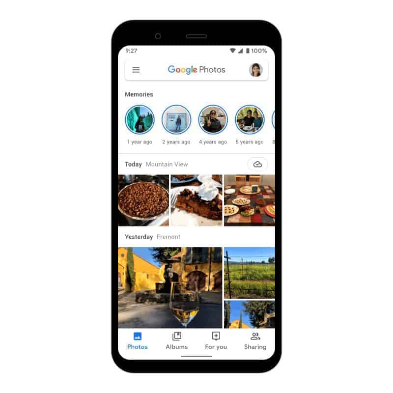 Google Fotos para Android ganha